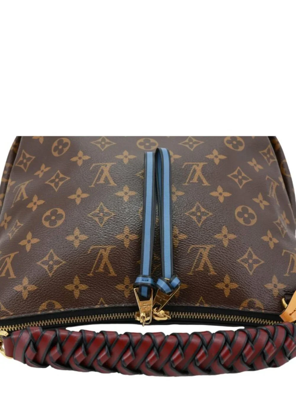 Louis Vuitton  Beaubourg Mini Monogram Canvas Hobo Bag Bordeaux